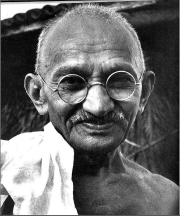 Mahatma Gandhi, Homöopathie, Globuli, Friedenskämpfer, Hahnemann, Medizin, Globulix, Latrin Reichelt, Hans-Heinrich Reichelt
