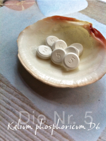 Kalium phosphoricum D6, Tabletten, Globulix, Katrin Reichelt, Schüßler-Salze