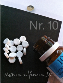Natrium sulfuricum, Nr. 10, Schüßler Salze, Schuessler, Detox, DHU